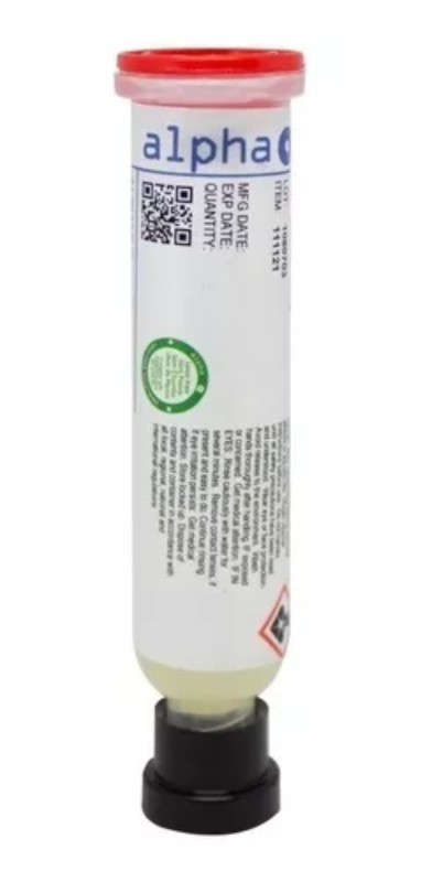 ALPHA OM-5100 10CC FLUX LIBRE DE PLOMO SIN RESIDUO