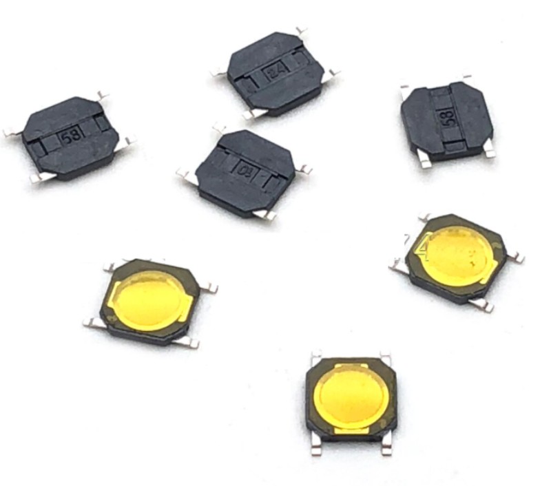 BOTON PULSADOR SMD/SMT 4 X 4 X 0.8MM 4 PINES