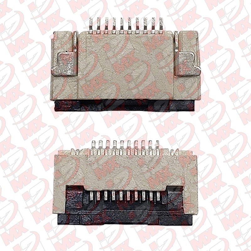 CONECTOR FPC DE BROCHE 10 PINES GENERICO 9.66MM X 5.16MM X 2MM