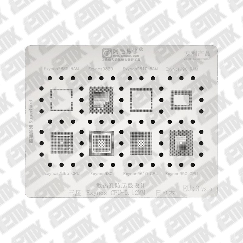 STENCIL AMAOE EU3 SAMSUNG EXYNOS